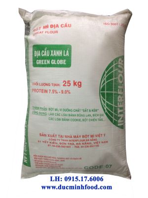 Bột mỳ địa cầu xanh lá