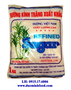 Đường kính trắng xuất khẩu